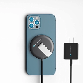 Mega Discount Event Magboost Wireless Charger Kickstand With Wall Charger (Magsafe)