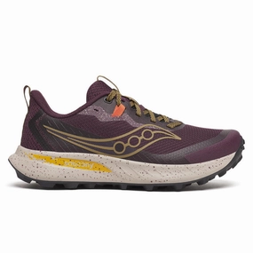 EndofWeek Deals Gift Sale Event Saucony Peregrine 15 Womens | Wine/Kodiak