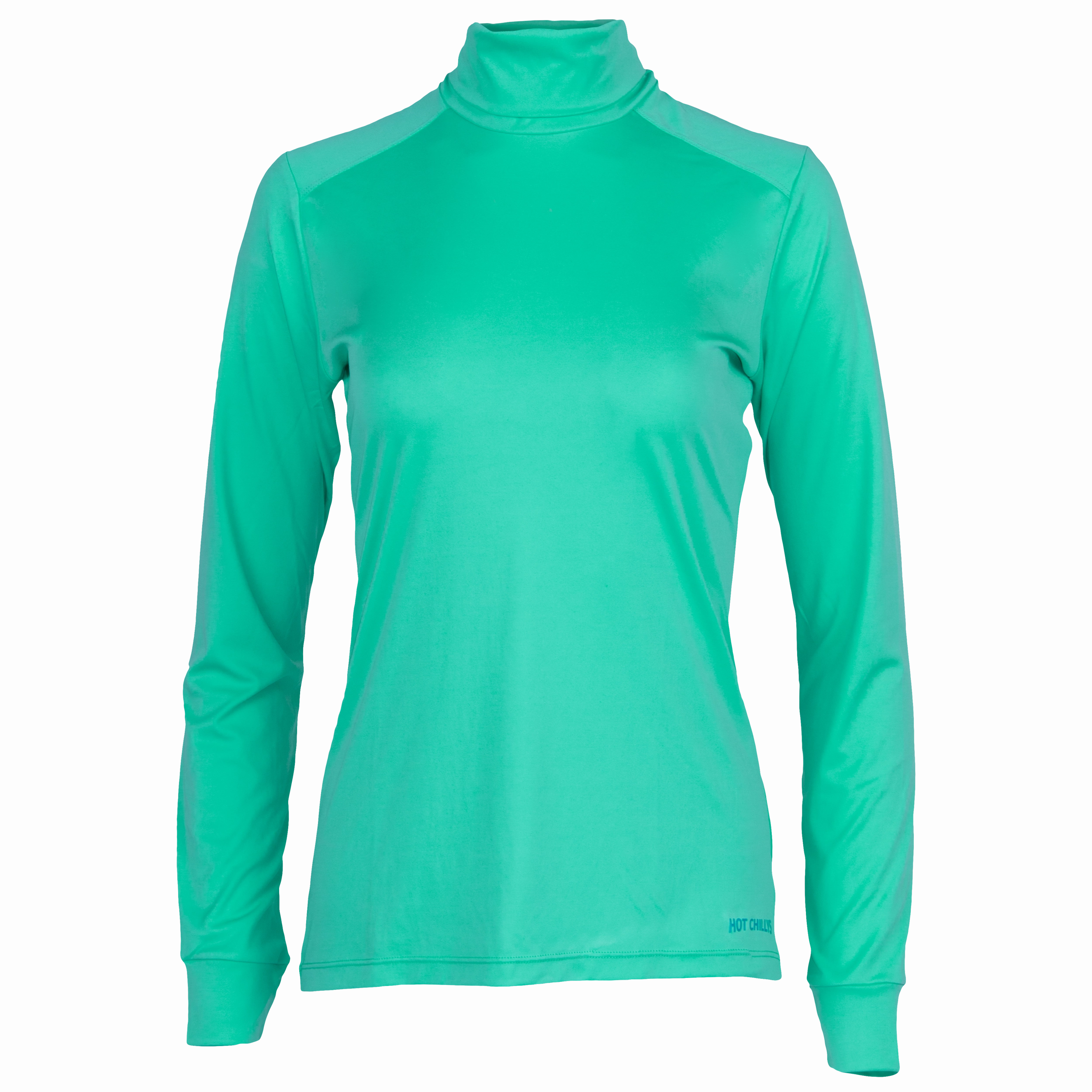 Todays Mega Savings Women'S Peach Skins Solid T-Neck - Lagoon