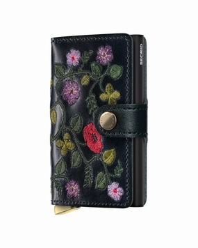 Big Hot Sale Weekend Flash Offer Secrid Miniwallet Stitch Floral