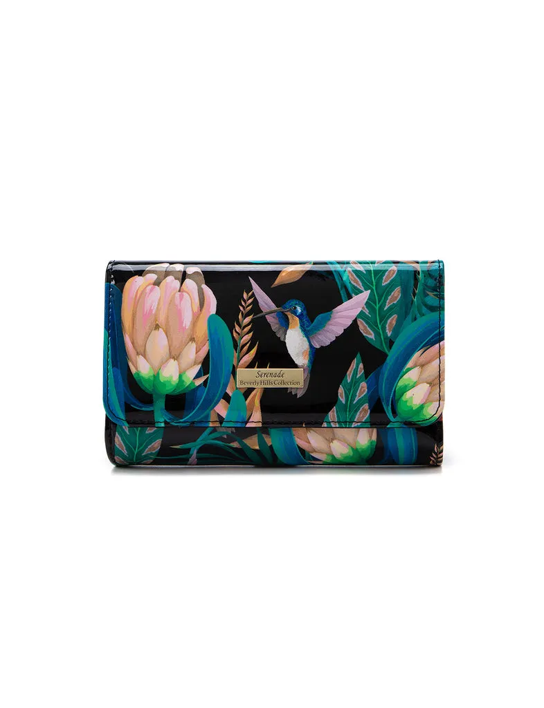 Clearance Sale Mega Sale Now Serenade - Lulu Medium Rfid Leather Wallet - Bird