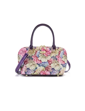 Flash Offer Today Weekend Sale Special Serenade - Sn57-9387 Angelique Small Grip Handle Leather Bag