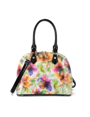 Serenade - Sn89-0671 Amelia Dome Patent Leather - Floral Surprise Discount Today