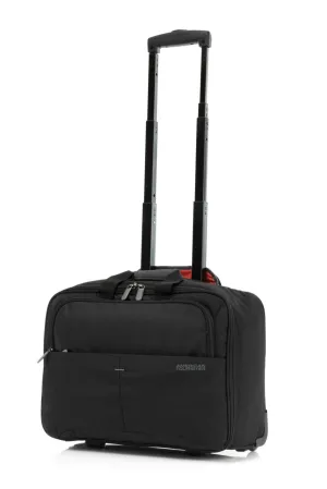American Tourister - Speedair Rolling 17In Laptop Tote - Black Shop Save Big Exclusive Savings Event