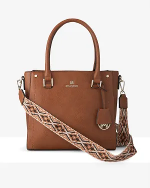 Dont Miss Todays Deal Today Only Hot Pick Angie Medium 3 Compartment Satchel Bag   Aztec Bag Strap