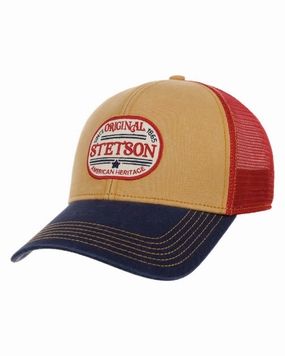 Stetson Since 1865 Oval Logo Trucker Cap Special Surprise Sale