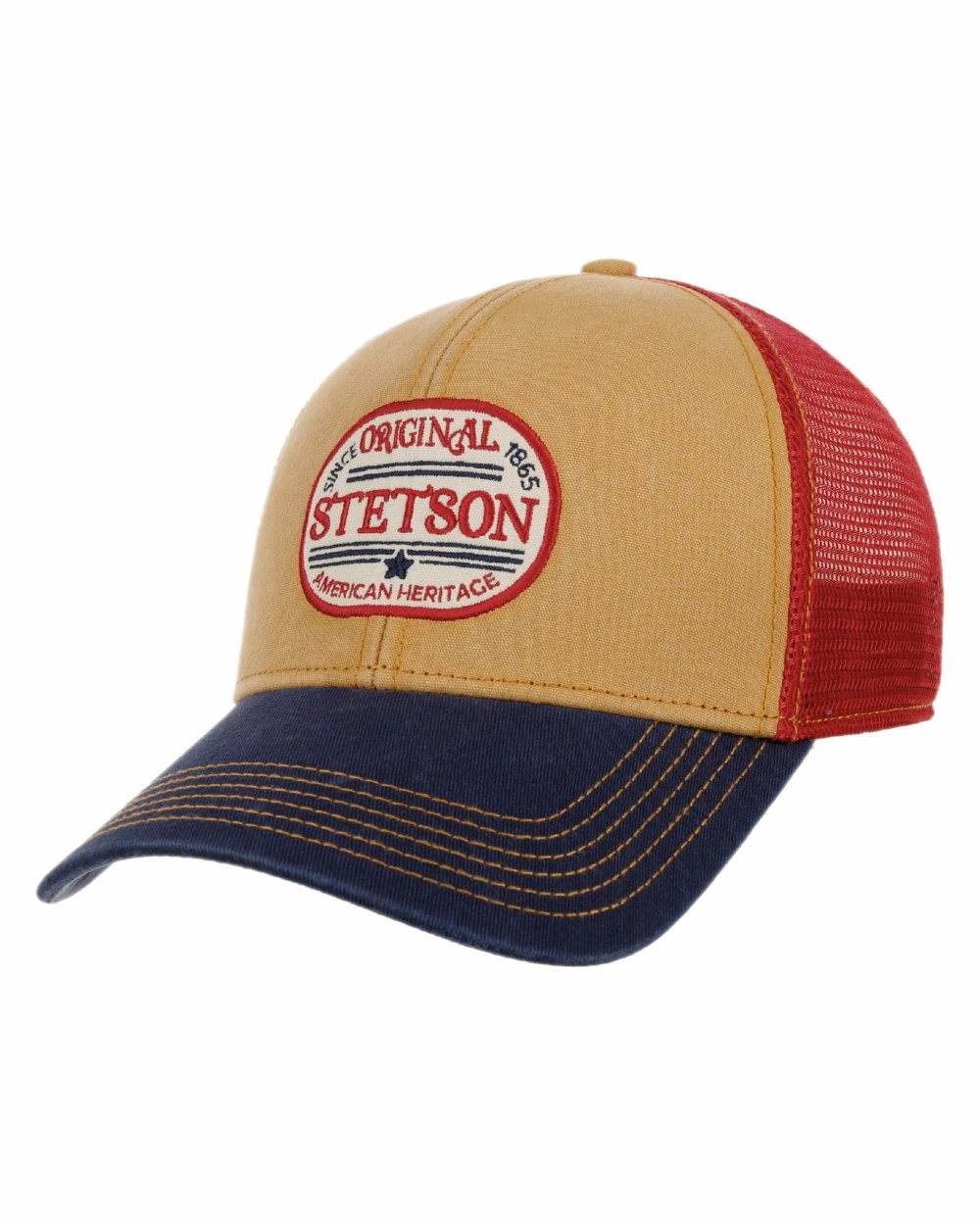 Stetson Since 1865 Oval Logo Trucker Cap Special Surprise Sale