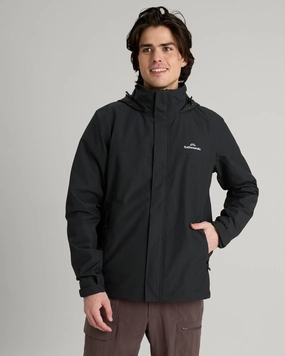 Men'S Andulo 2-Layer Rain Jacket - Black Big Savings Today