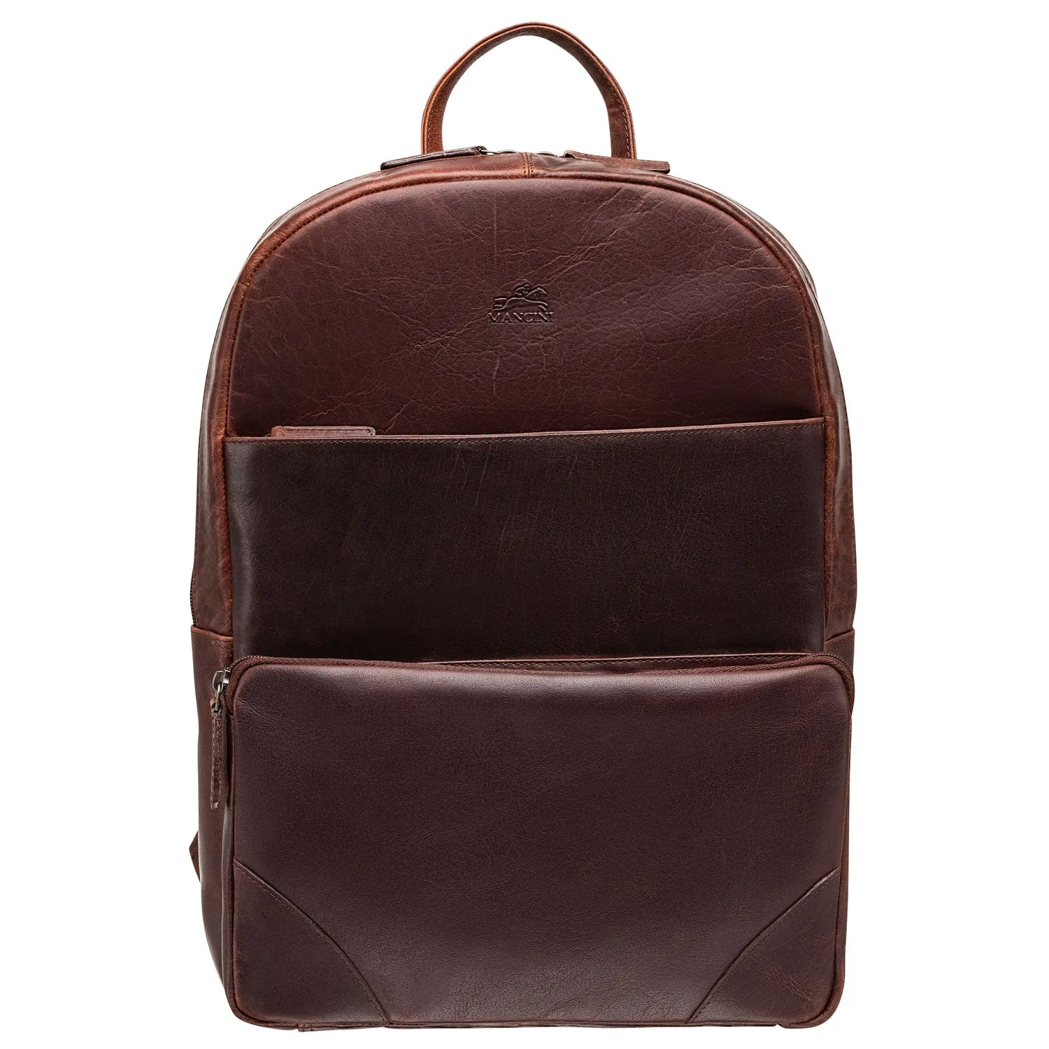 Clearance Sale Slim Backpack For 14" Laptop, 12" X 4" X 16.25", Brown