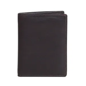 Zoomlite - Arlington Leather Rfid Flap Card Note Sleeve - Chocolate Shop the Savings Now Steal Todays Offer