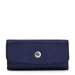 Kipling Money Land Snap Wallet - Cosmic Blue Instant Savings Inside Save More Now
