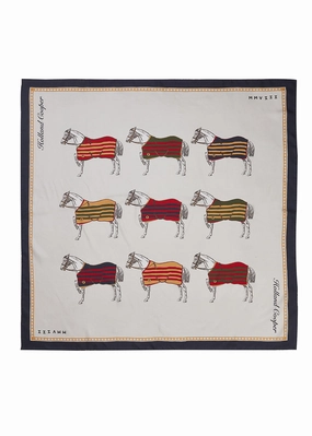 Nine Horse Silk Scarf Price Drop Alert Gift Sale Event