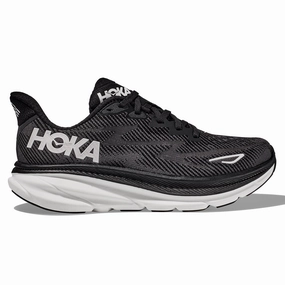 Hoka Clifton 9 Womens | Black / White Hot Picks Today