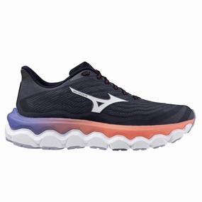 Special Savings Today Weekend Sale Special Mizuno Wave Horizon 8 Womens | Odyssey Gray/White/Striking Coral