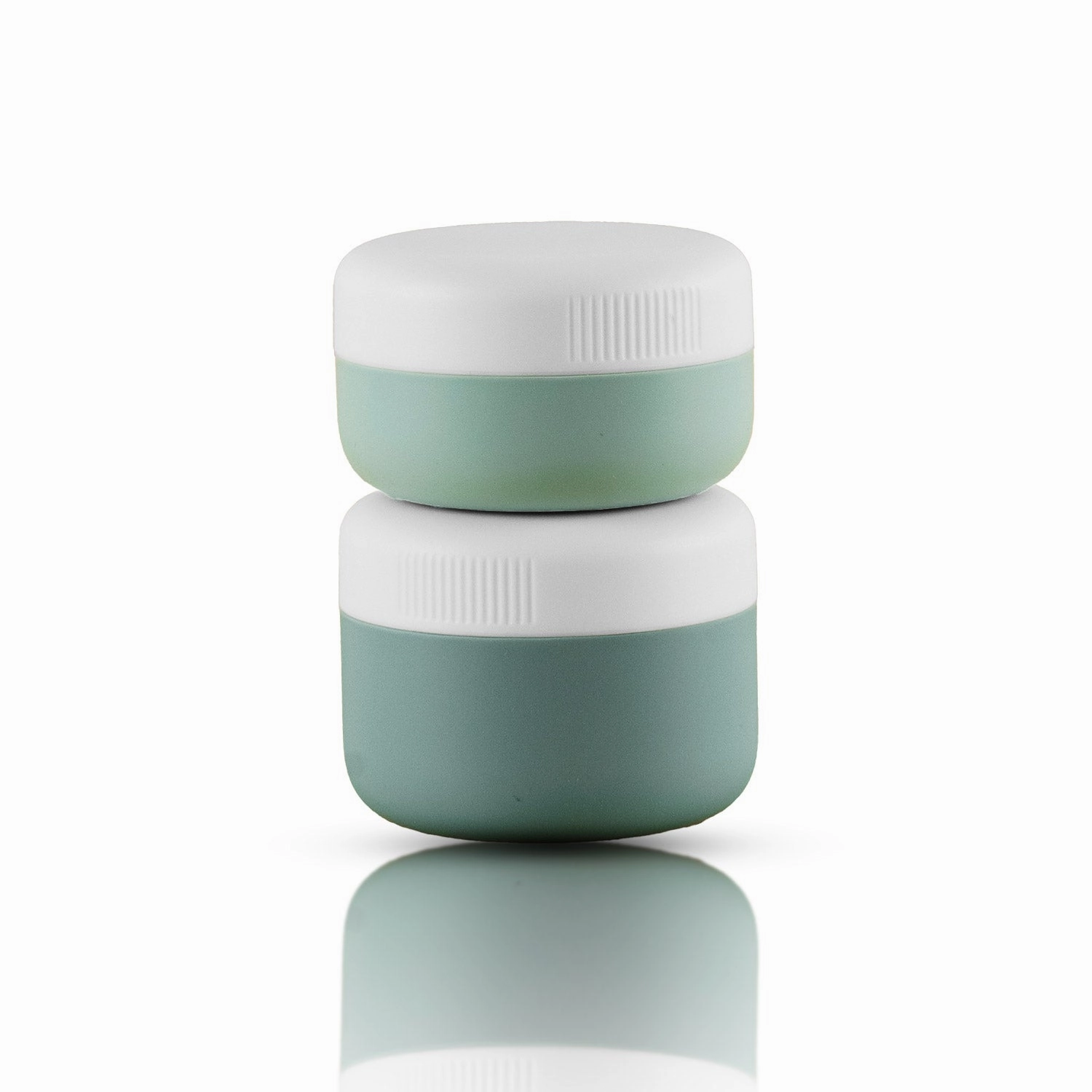 Crossing Silicone Leak Proof Tsa Approved Travel Size Cream Jar 30/40 Ml (2 Pack) Limited Offer Alert