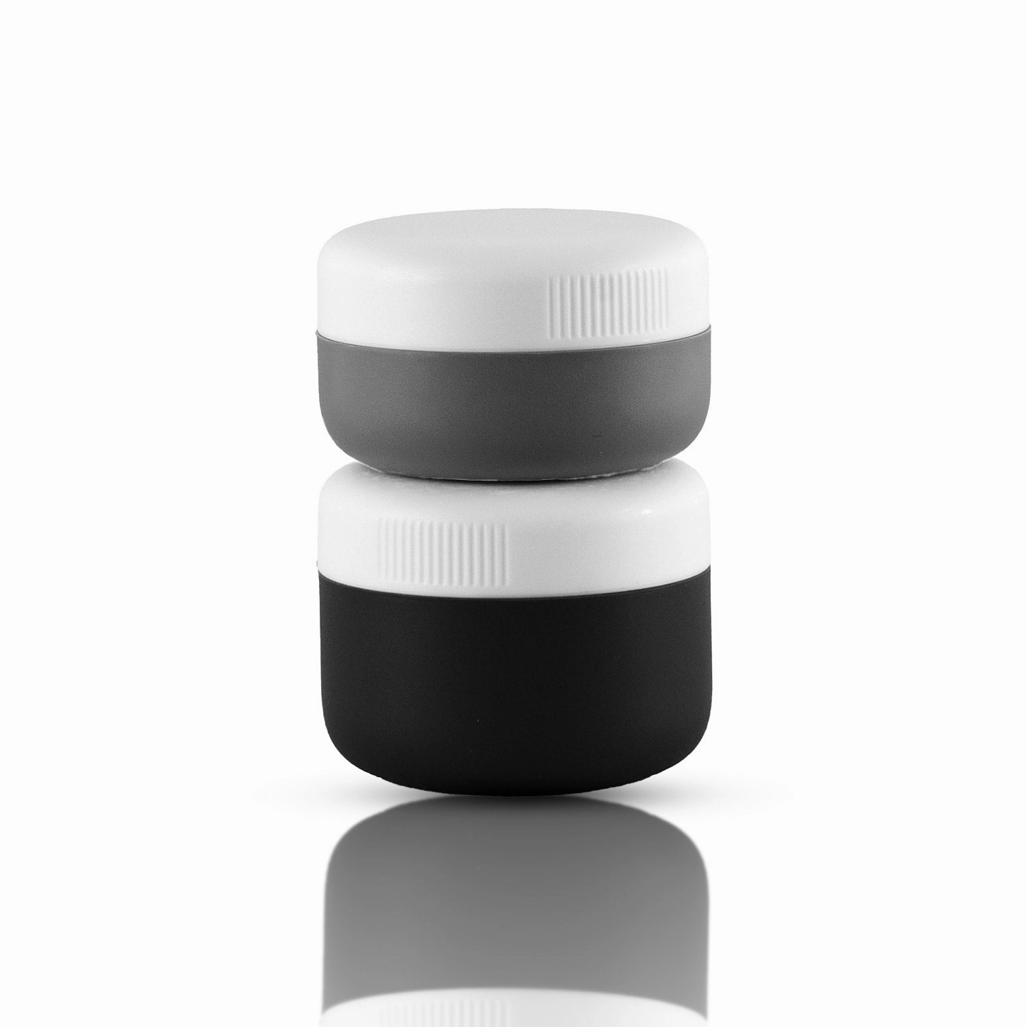 Crossing Silicone Leak Proof Tsa Approved Travel Size Cream Jar 30/40 Ml (2 Pack) Instant Savings Deal Dont Miss This Offer
