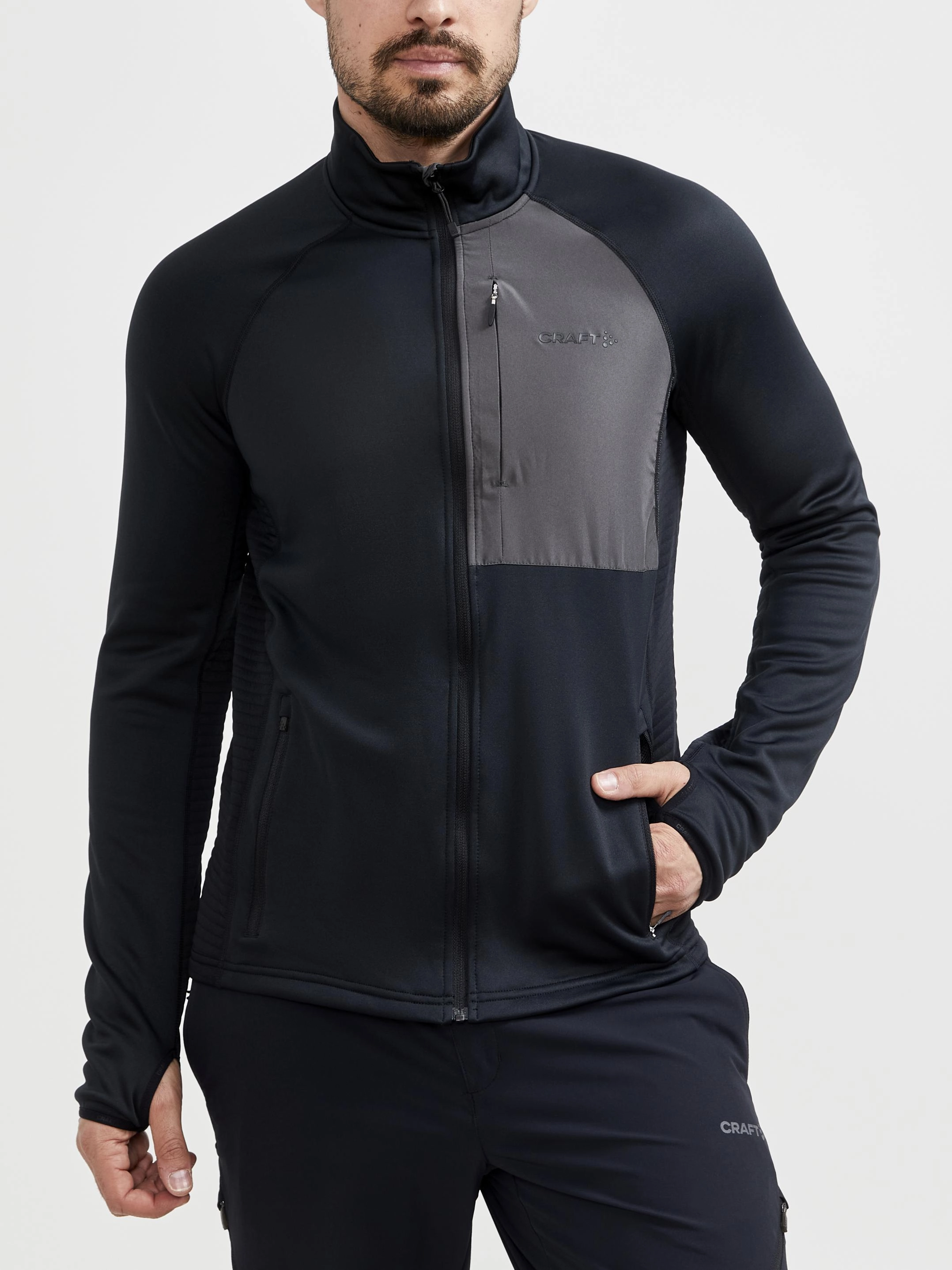 Steal the Deal Now Men'S Adv Tech Fleece Thermal Midlayer