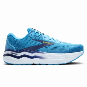 Brooks Ghost Max 2 Mens | Bonnie Blue/Blue Ribbon/Yellow Big Price Drop