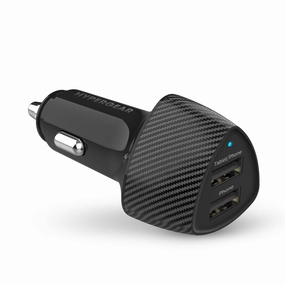 Speedboost 12W Usb   5W Usb Car Charger | Black MustHave Deals Weekend Flash Offer