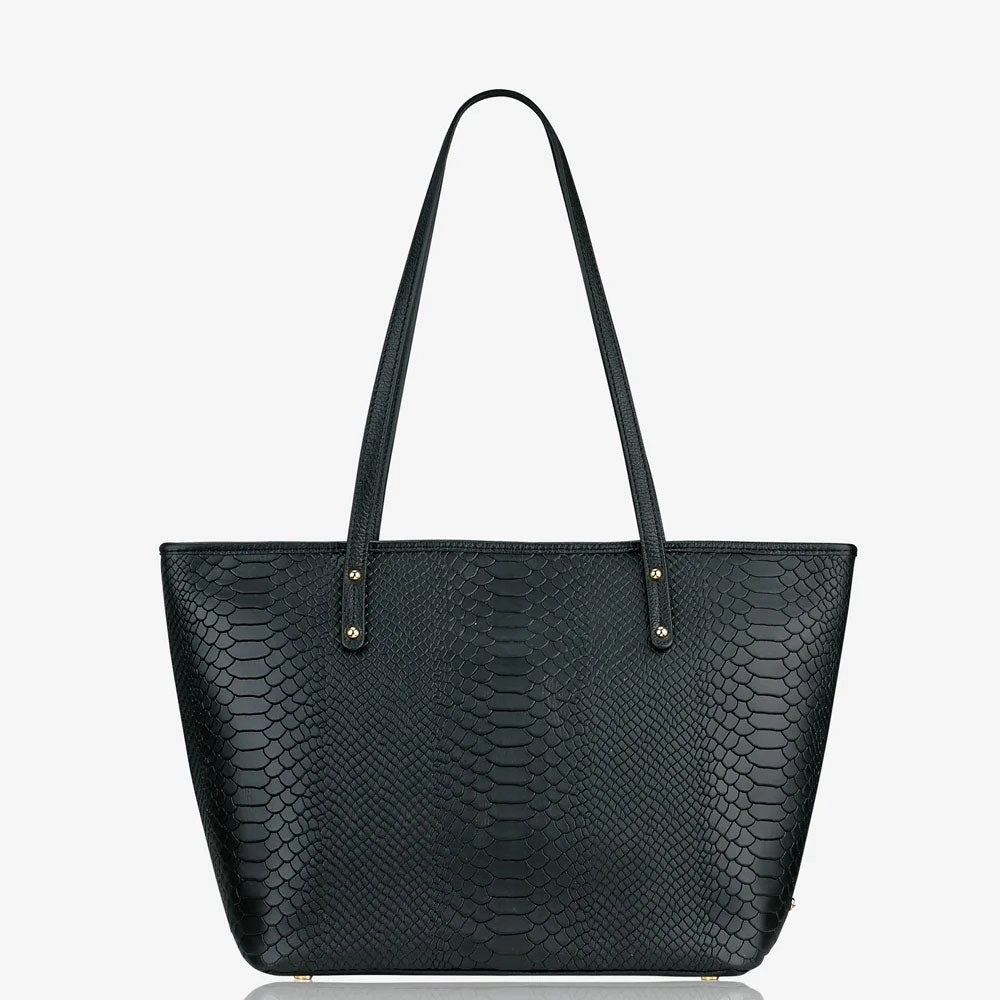 Deal Frenzy Today GiftWorthy Sale Gigi New York Zip Taylor Tote Embossed Python Leather