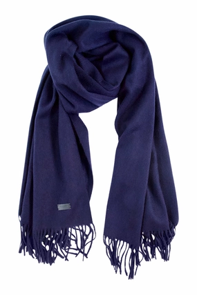 Blue Cashmere Scarf / Wrap - Pollini MustShop Sale