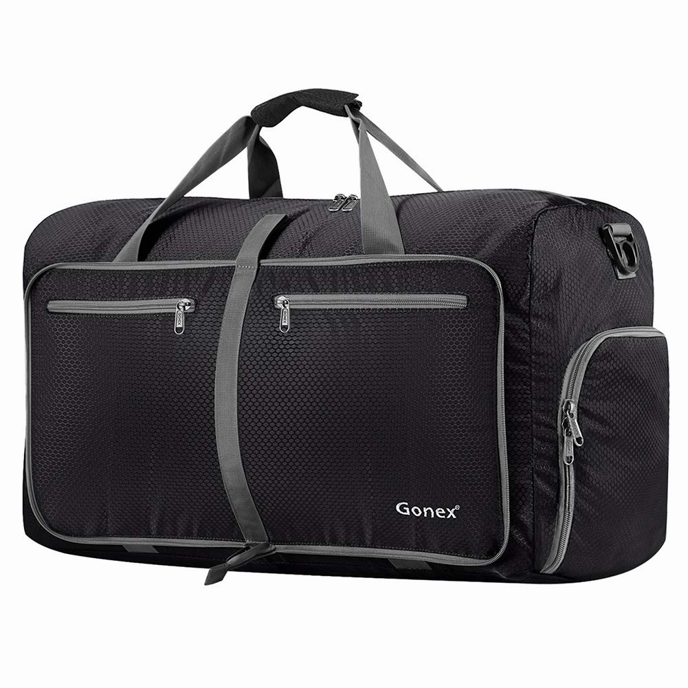 Best Deal Online Trendy Picks Today Gonex 80L Large Foldable Duffle Bag For Travel