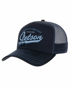 Hot Pick Online Stetson American Heritage Classic Navy Trucker Cap