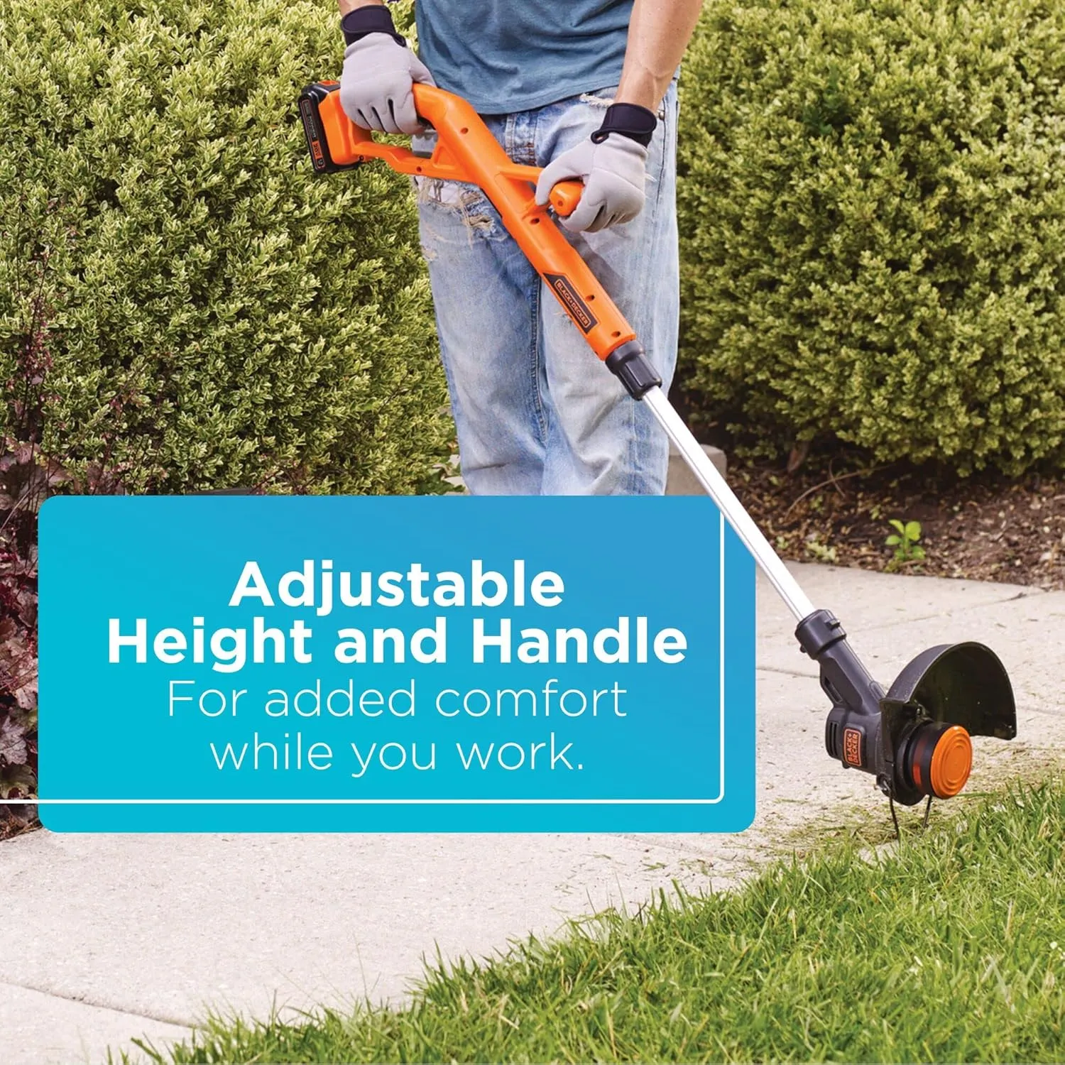 STRING TRIMMER BLACK AND DECKER W/1.5 AH