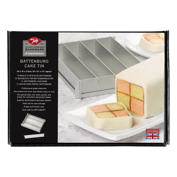 Tala Proformance Silver Anodised Battenburg Tin