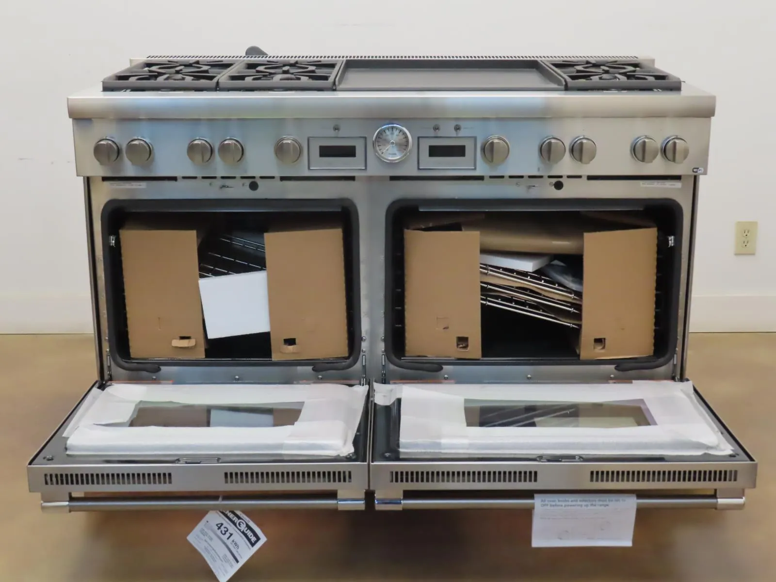 Thermador Pro Grand PRD606WEG 60'' ProStyle Dual Fuel Range Full Warranty Pics