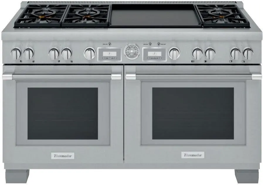 Thermador Pro Grand PRD606WEG 60'' ProStyle Dual Fuel Range Full Warranty Pics