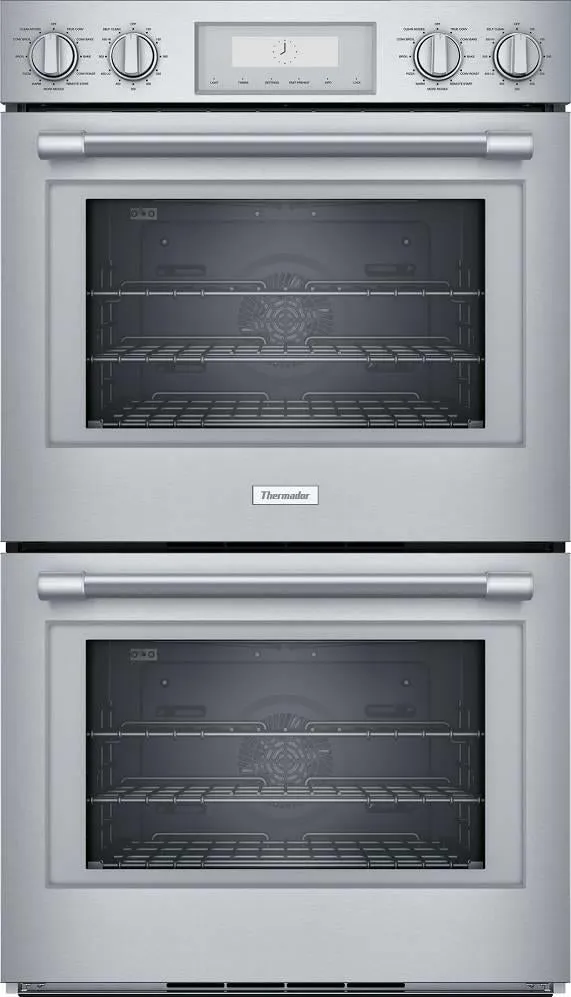 Thermador Professional Series 30" SoftClose Hinges SS Double Wall Oven PO302W