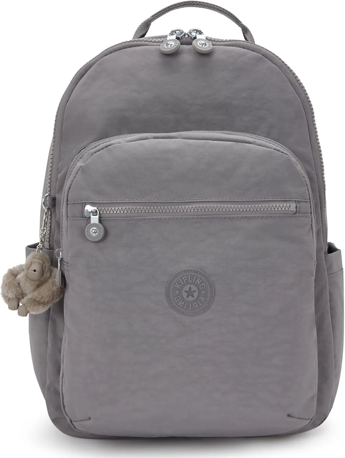 Kipling Seoul Large 15" Laptop Backpack - Inviting Grey Today Only Offer Grab the Deal Now