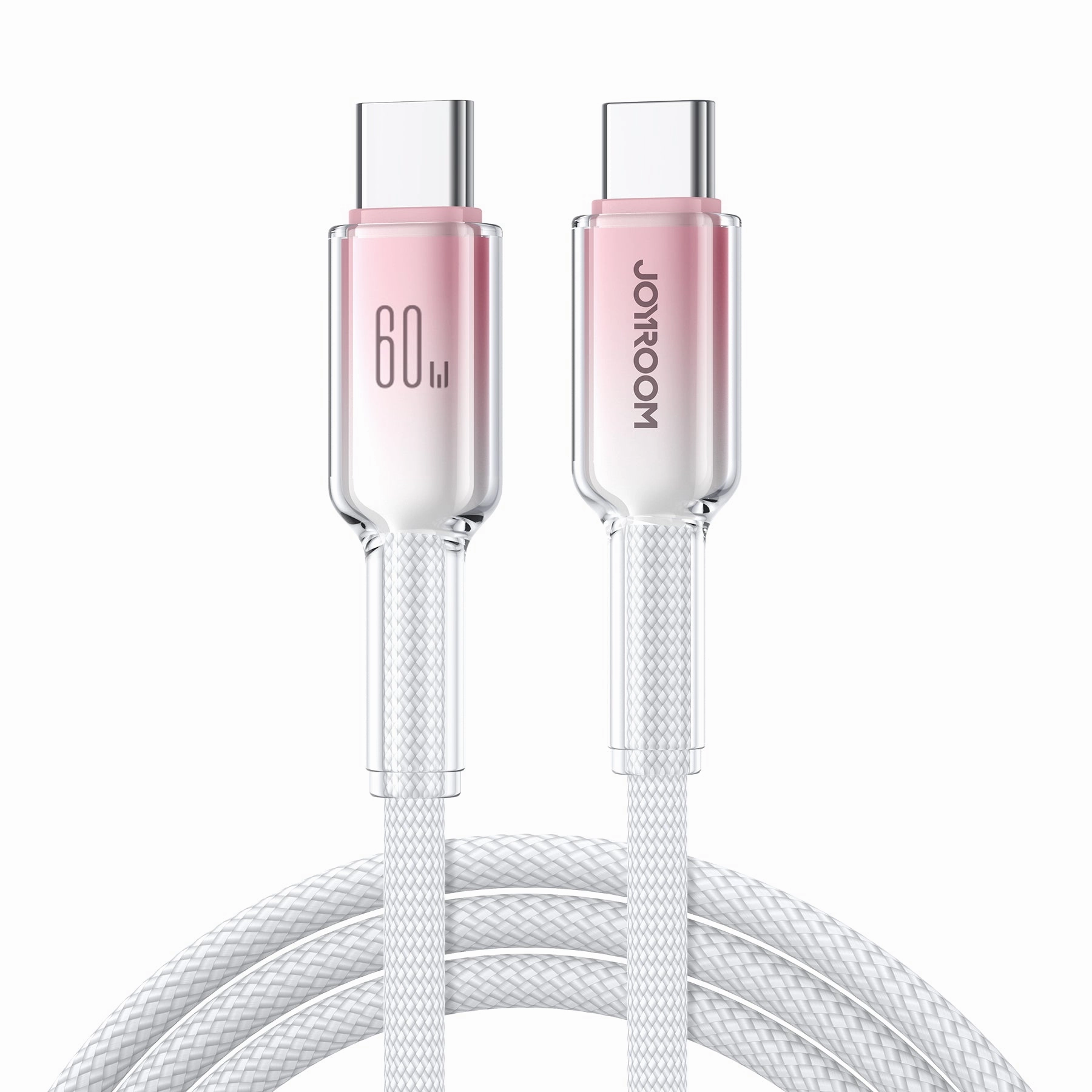Joyroom  Crystal-Clear Series S-A42 60W Fast Charging Data Cable 1.2M Trending Offer Today Unmissable Deal Today