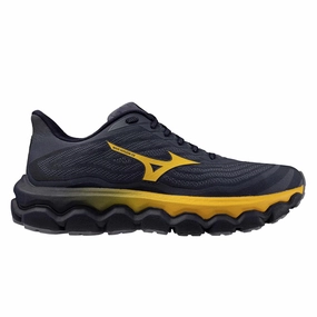 Mizuno Wave Horizon 8 Mens | Blue Granite/Citrus/Baritone Blue Todays Trending Deals