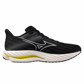 Mizuno Wave Inspire 21 Mens | Black/White/Vibrant Yellow Mega Discount Event