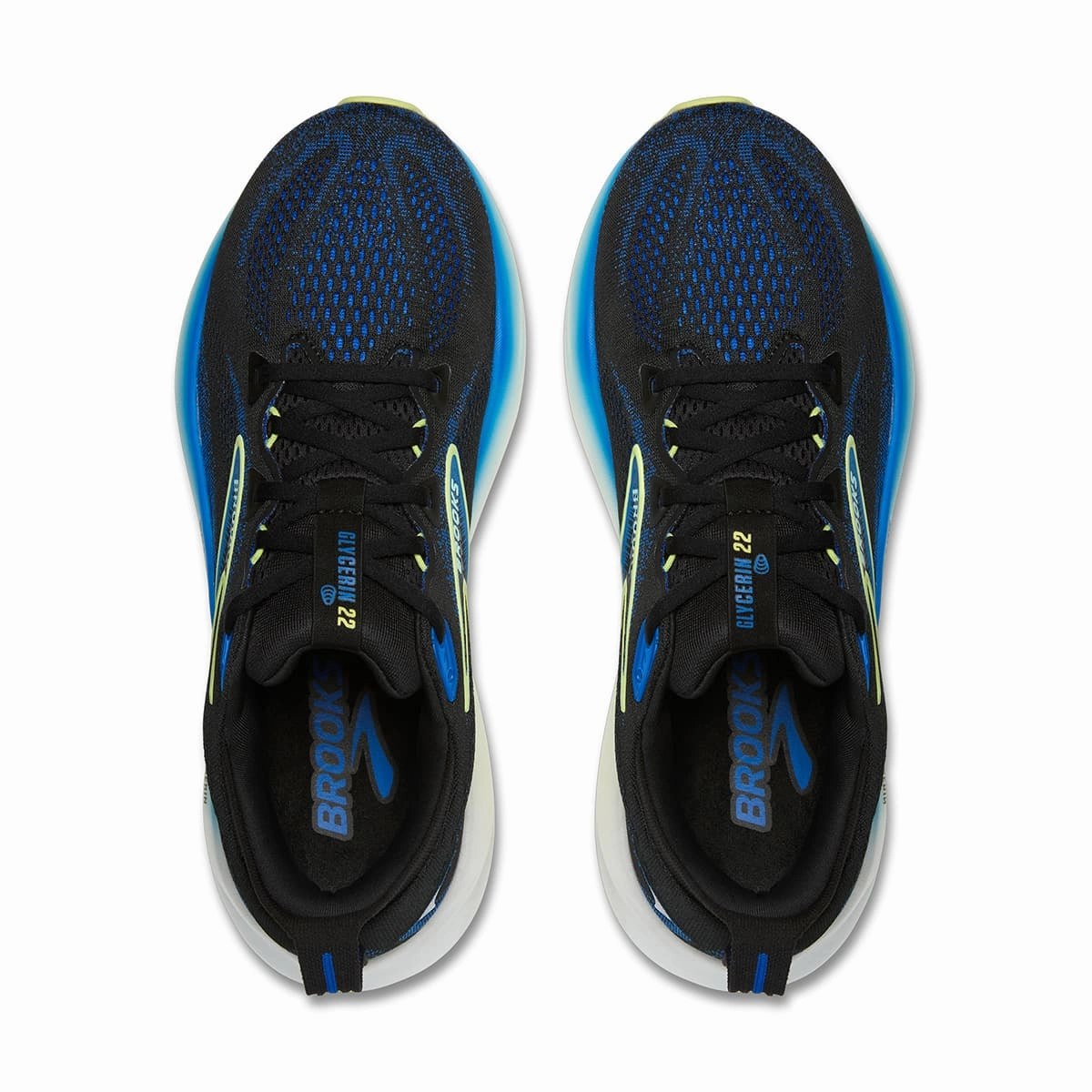Grab Your Savings Brooks Glycerin 22 Mens | Black/Cobalt/Neo Yellow