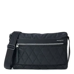 Hedgren - Inner City Ic176M.615 Eye Medium Shoulder Bag - Quilted Black Best Seller Deal Limited Time Offer