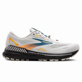 Brooks Adrenaline Gts 23 Gtx Mens | Oyster Mushroom/Orange/Blue Clearance Event Alert MustHave Deal