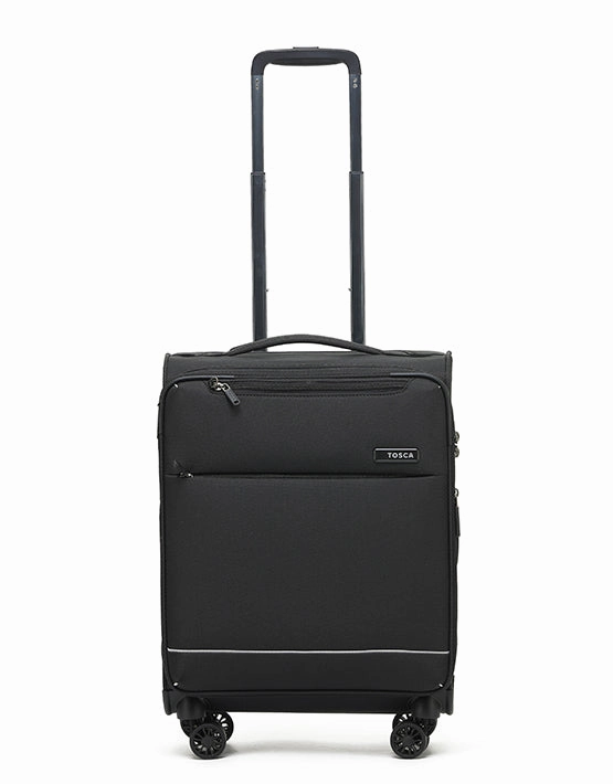 Shop Smart Save Shop the Best Deals Tosca - So Lite New Air5055 55Cm Cabin Spinner - Black