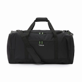 Tosca - Tca798S-A 53Cm Sports Duffle - Black/Lime MustHave Deals