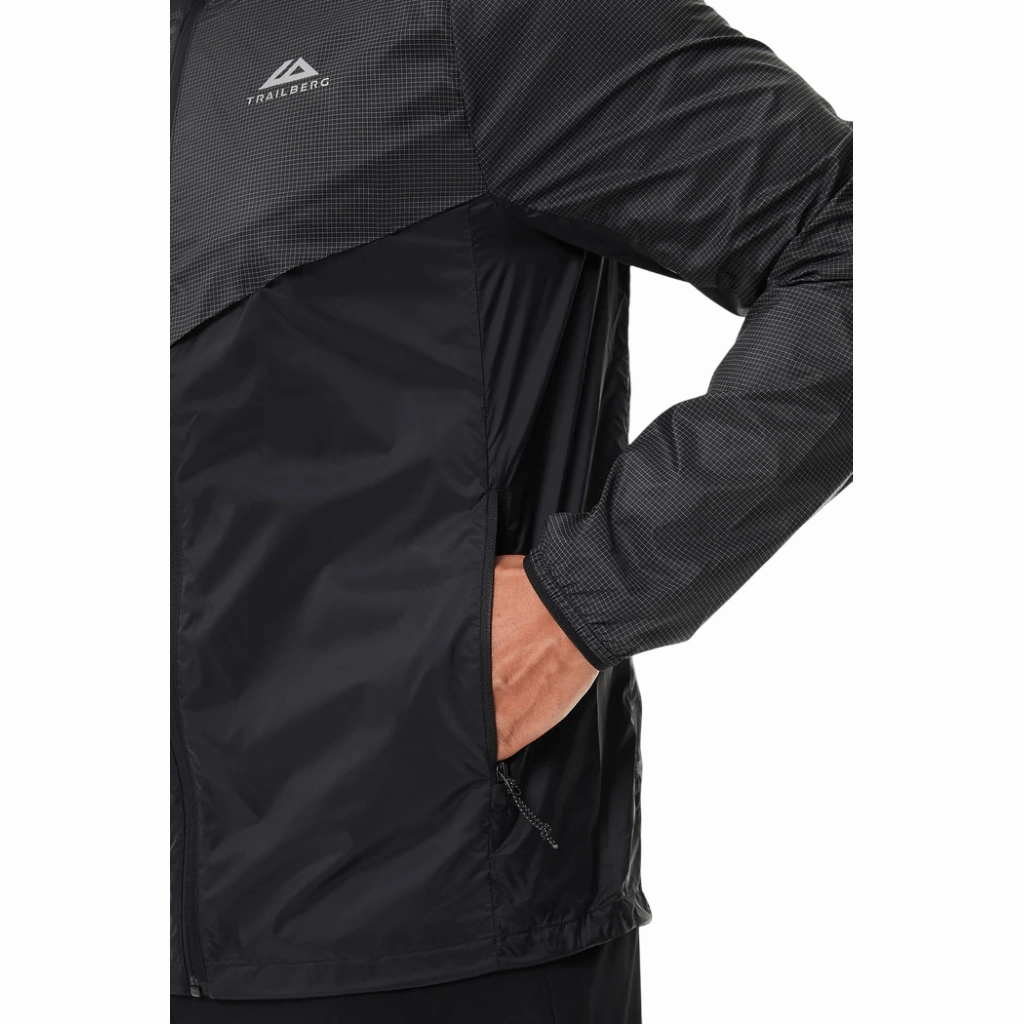 Trailberg Rapid Grid Windbreaker Men Limited Stock Alert Grab Your Deal Today
