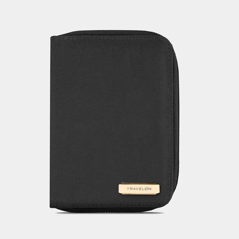 Surprise Offer Now Travelon Rfid Blocking Passport Zip Wallet