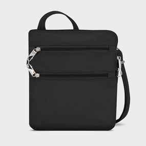 Travelon Anti-Theft Classic Slim Double Zip Crossbody Special Surprise Sale