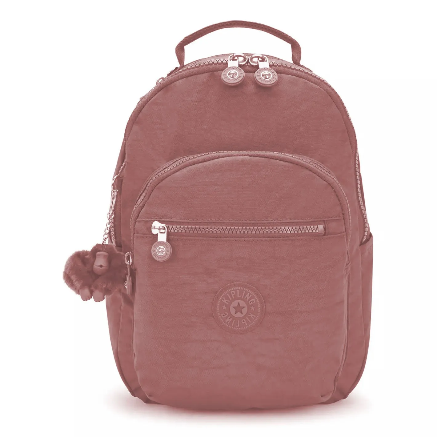Mega Sale Now Kipling Seoul Small  Nylon Tablet Backpack Rosey Rose