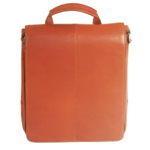 Hot Offer Event Instant Savings Deal Messenger Style Tablet Bag, 10.5" X 4" X 12", Cognac