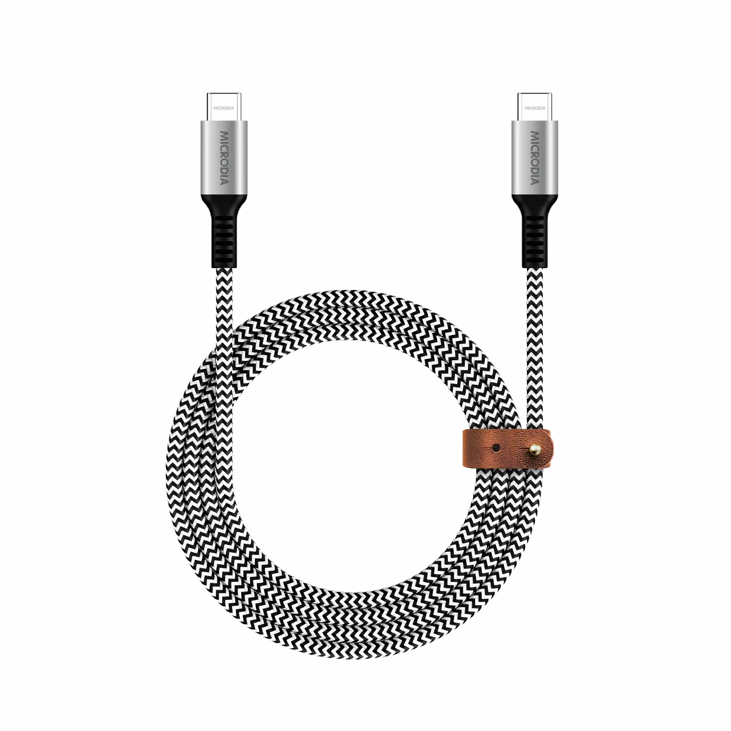 Dont Miss Todays Deal Microdia Durcable Tweed Pd240W Usb-C To Usb-C Charge & Sync Cable