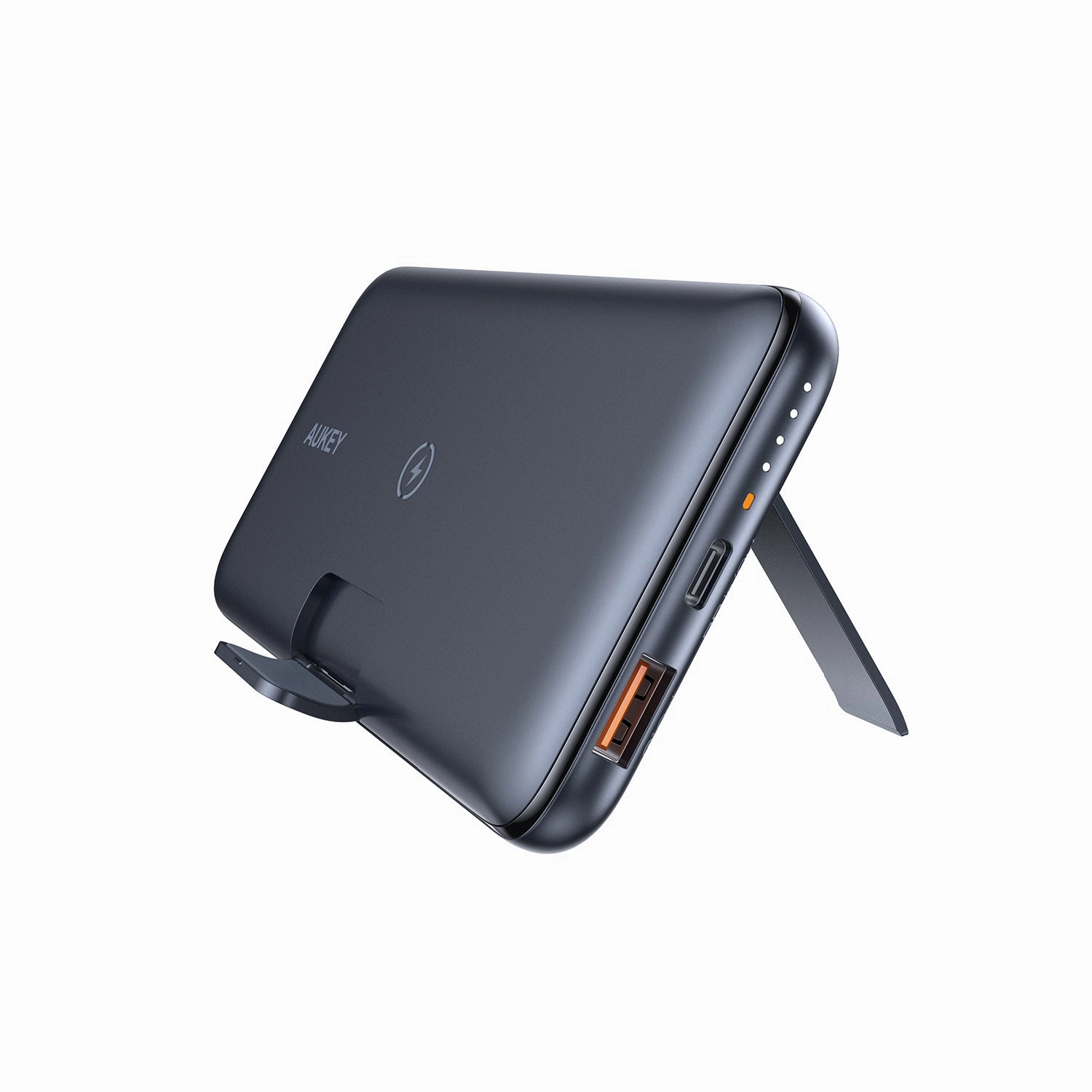 Flash Offer Today Pb-Wl02 18W Pd Qc 3.0 10000Mah Power Bank With Foldable Stand & Wireless Charging