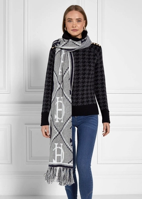 Limited Stock Offer Big Savings Event Monogram Scarf