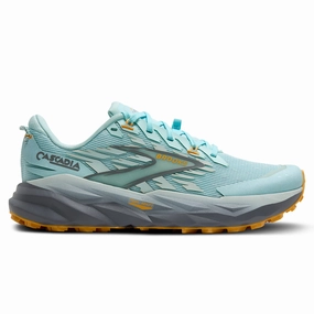 Brooks Cascadia 19 Womens | Clearwater/Primer Grey/Apricot Clearance Sale